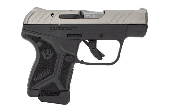 Ruger LCP II 2.8" 22LR Pistol has a textured grip